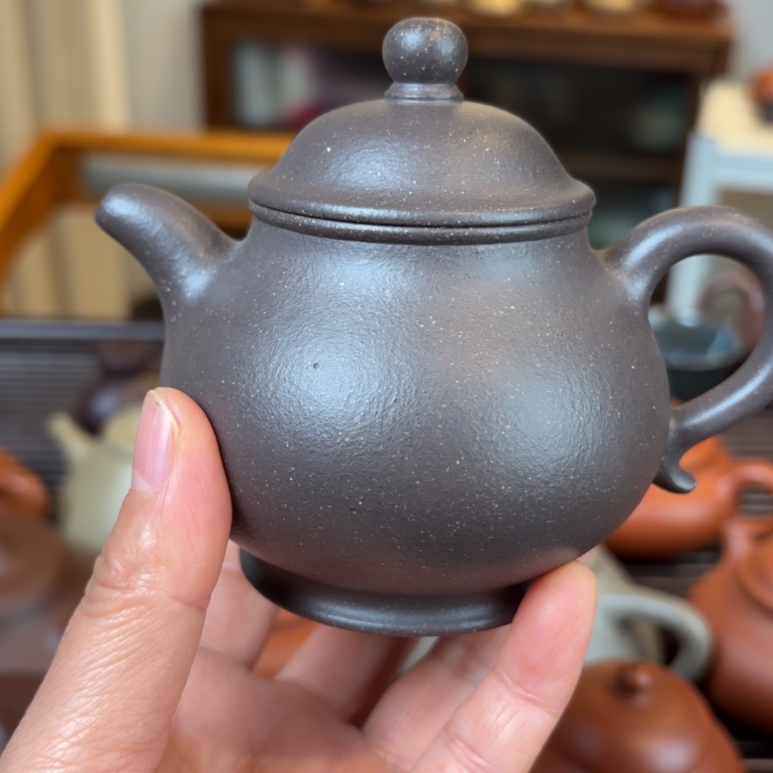 富***方紫砂茶壶千禧紫泥孤品福利