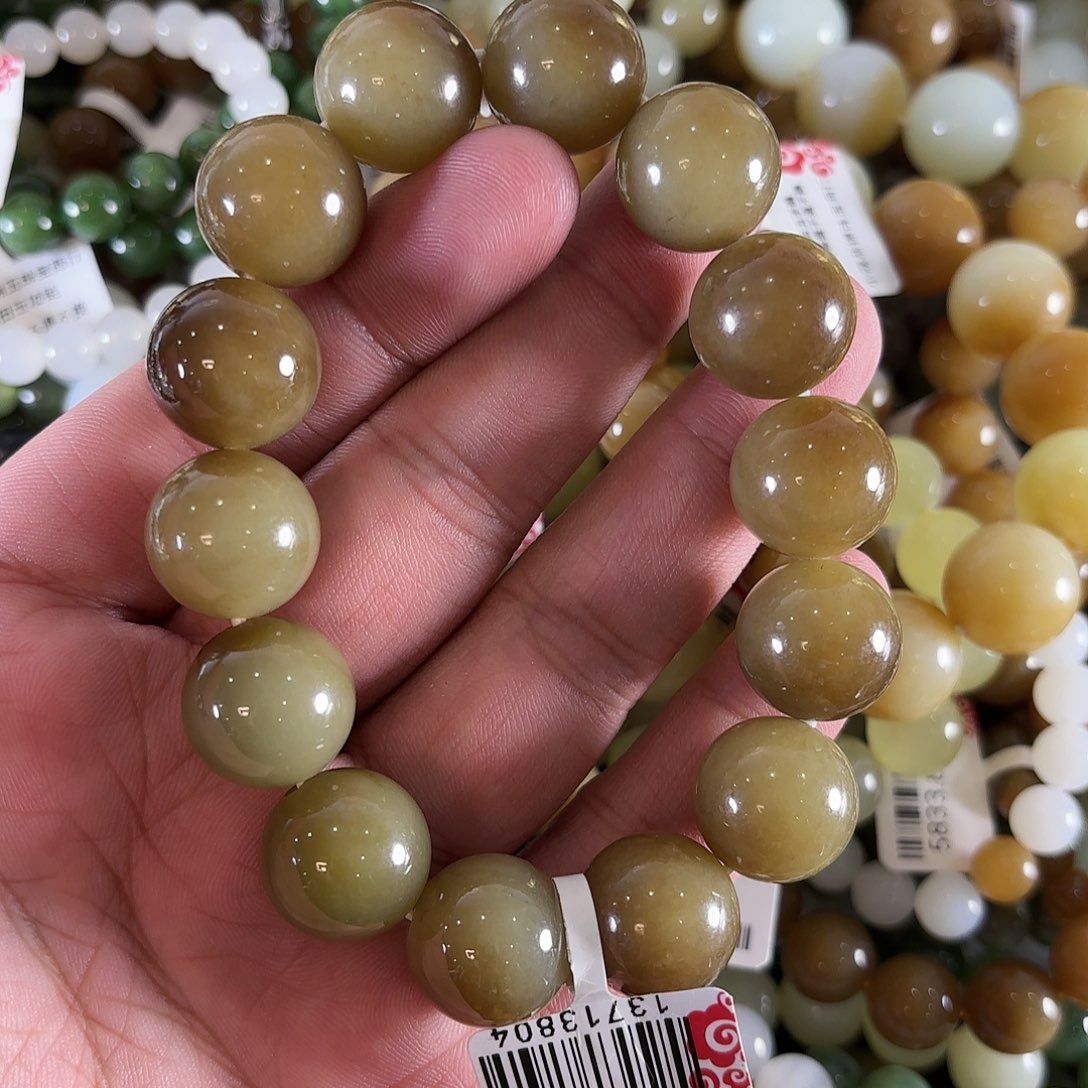 和田玉手链未镶嵌W267