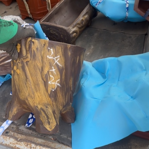 红陶紫砂花盆盆景盆栽