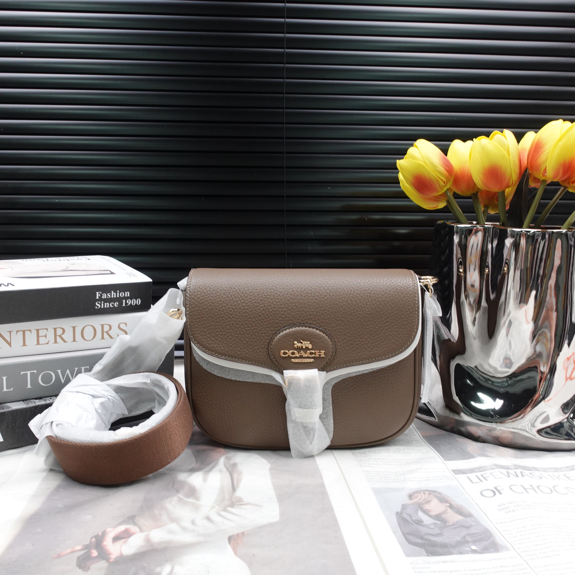 95新 COACH/蔻驰 单肩包/T10325431