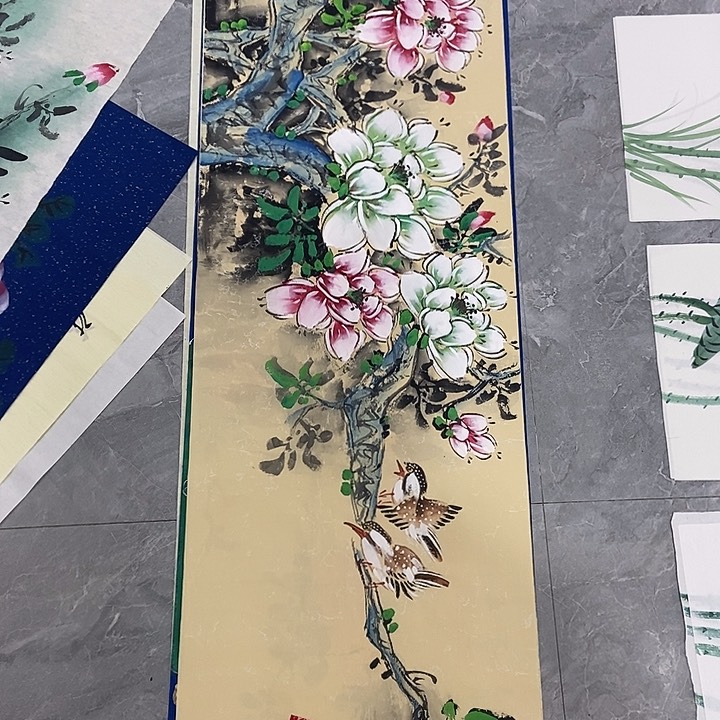 三个张画廊直播间！