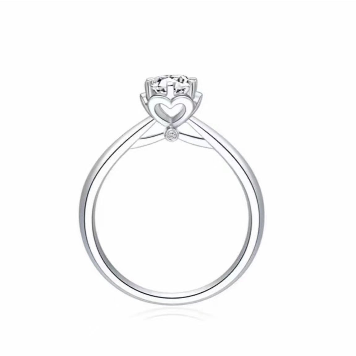 《私人定制》爱心手捧花 0.5ct