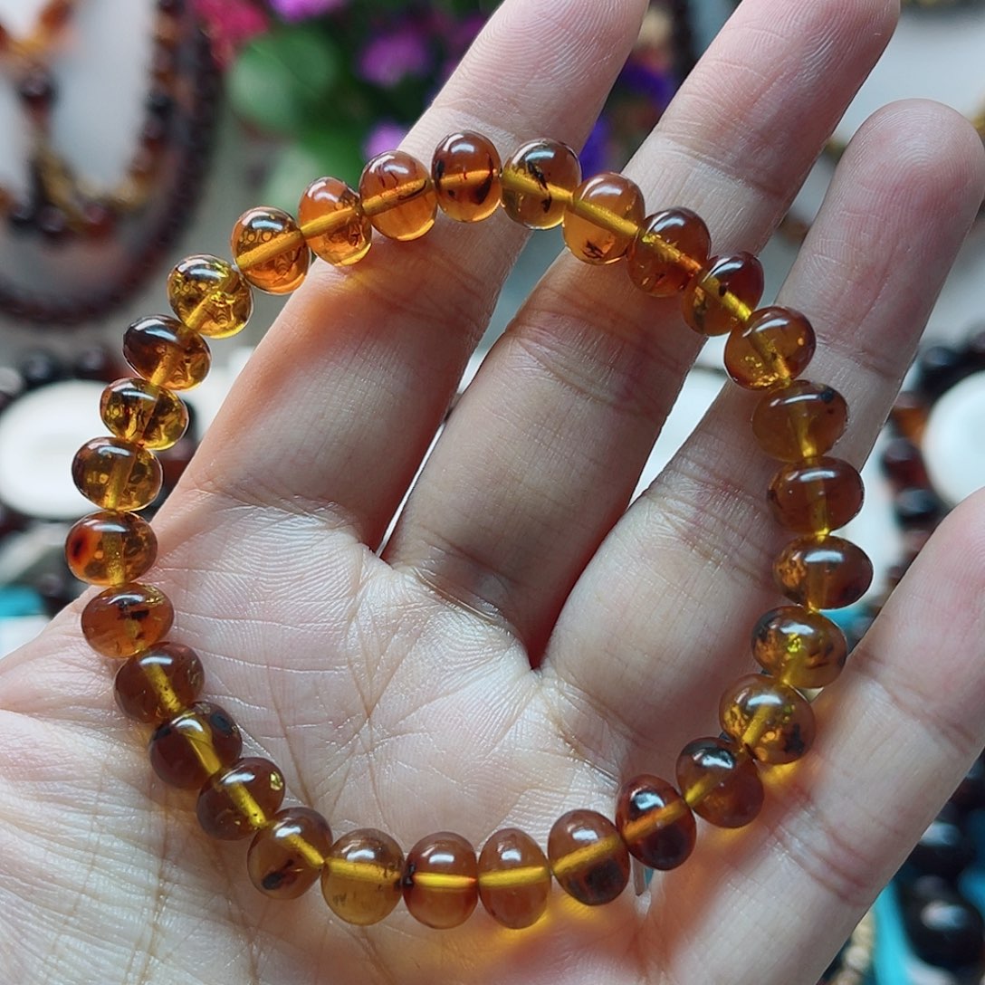 手链琥珀未镶嵌琥珀8
