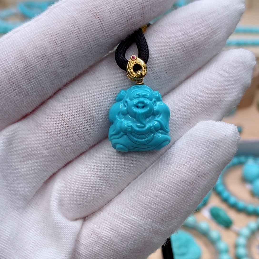 绿松石未镶嵌珠宝奇石