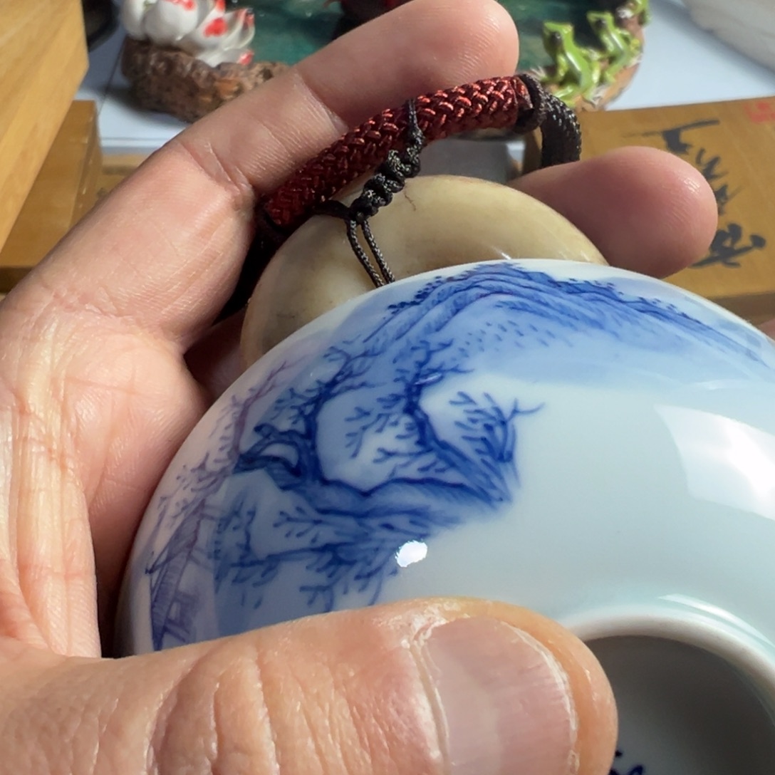 紫砂茶杯我家粉皮真好看啊