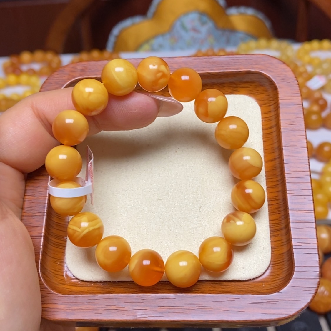 【闪购商品】蜜蜡手链未镶嵌手串