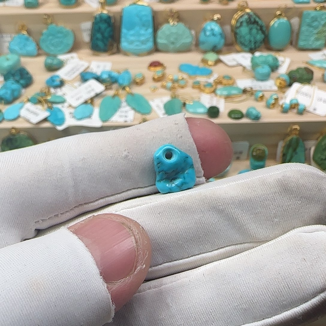 ****美绿松石未镶嵌配饰