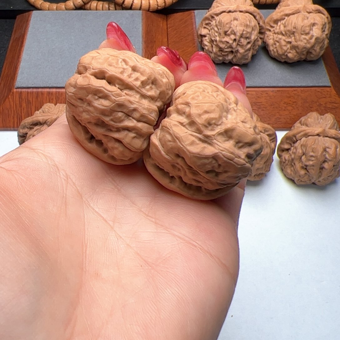 文玩核桃把件蛤蟆34