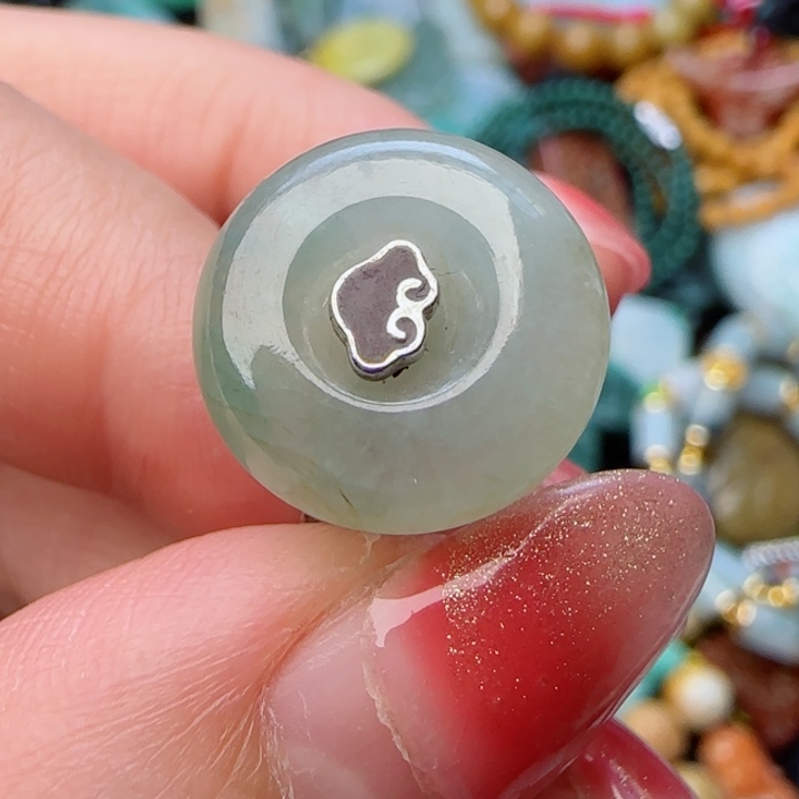 翡翠颈饰未镶嵌梅****8天然A货