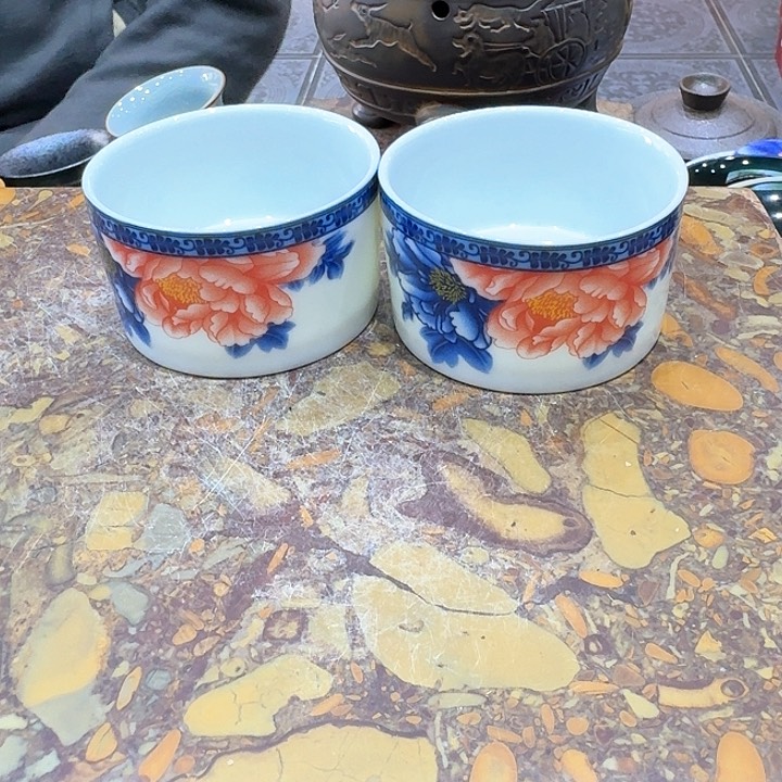 青瓷杯一组。。。品茗