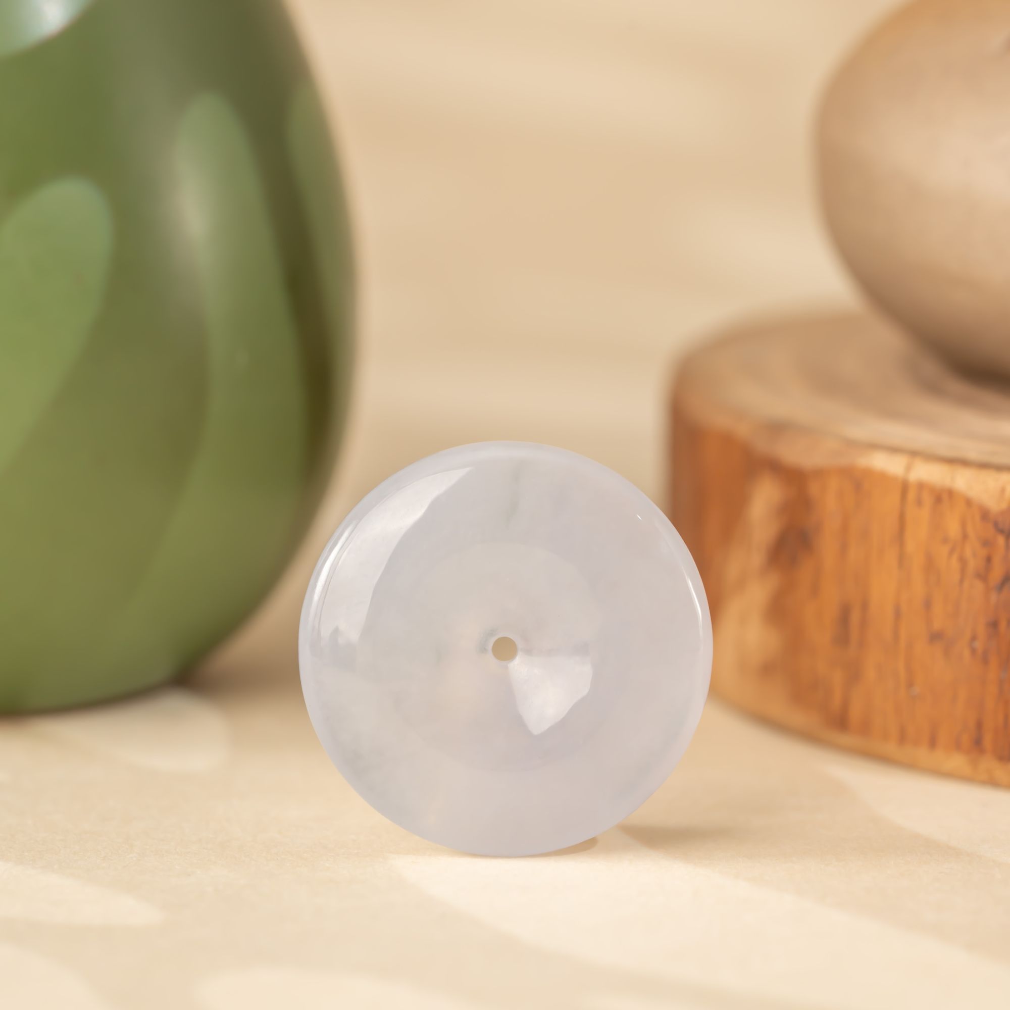 翡翠A货平安扣挂件 多样性发一件