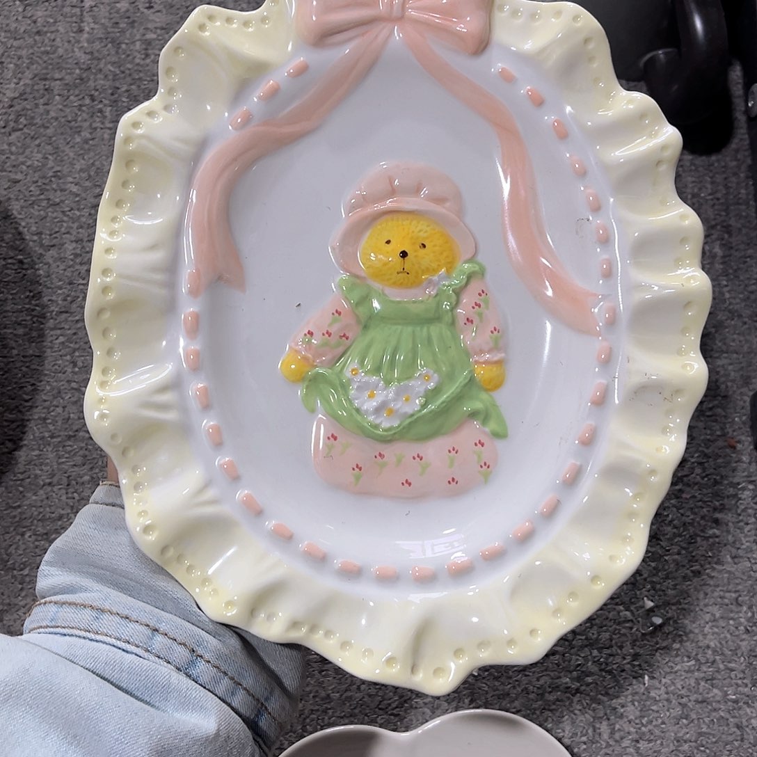 小熊异形盘陶瓷餐具系列8寸