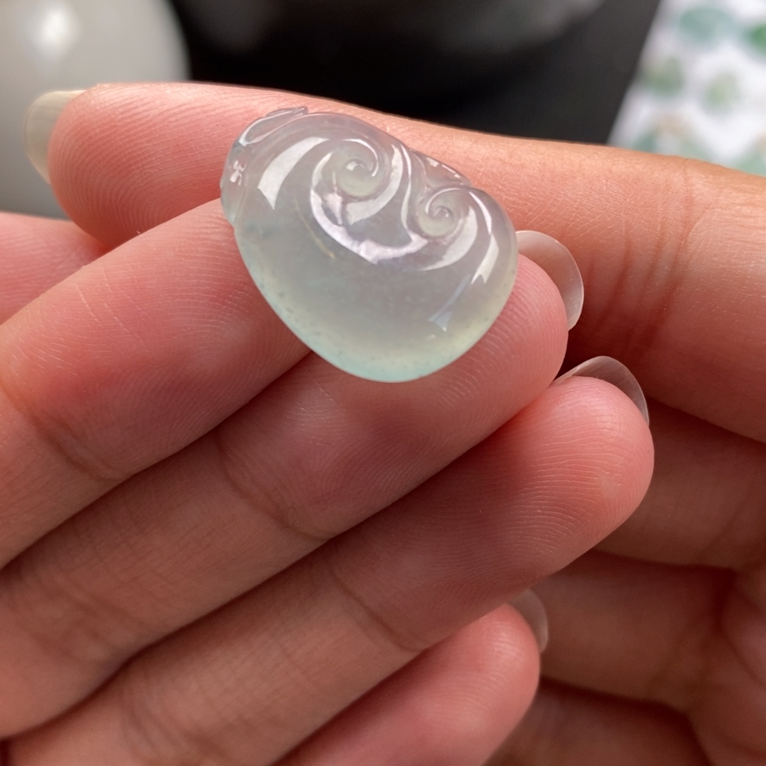 翡翠散珠晴底如意雪花棉