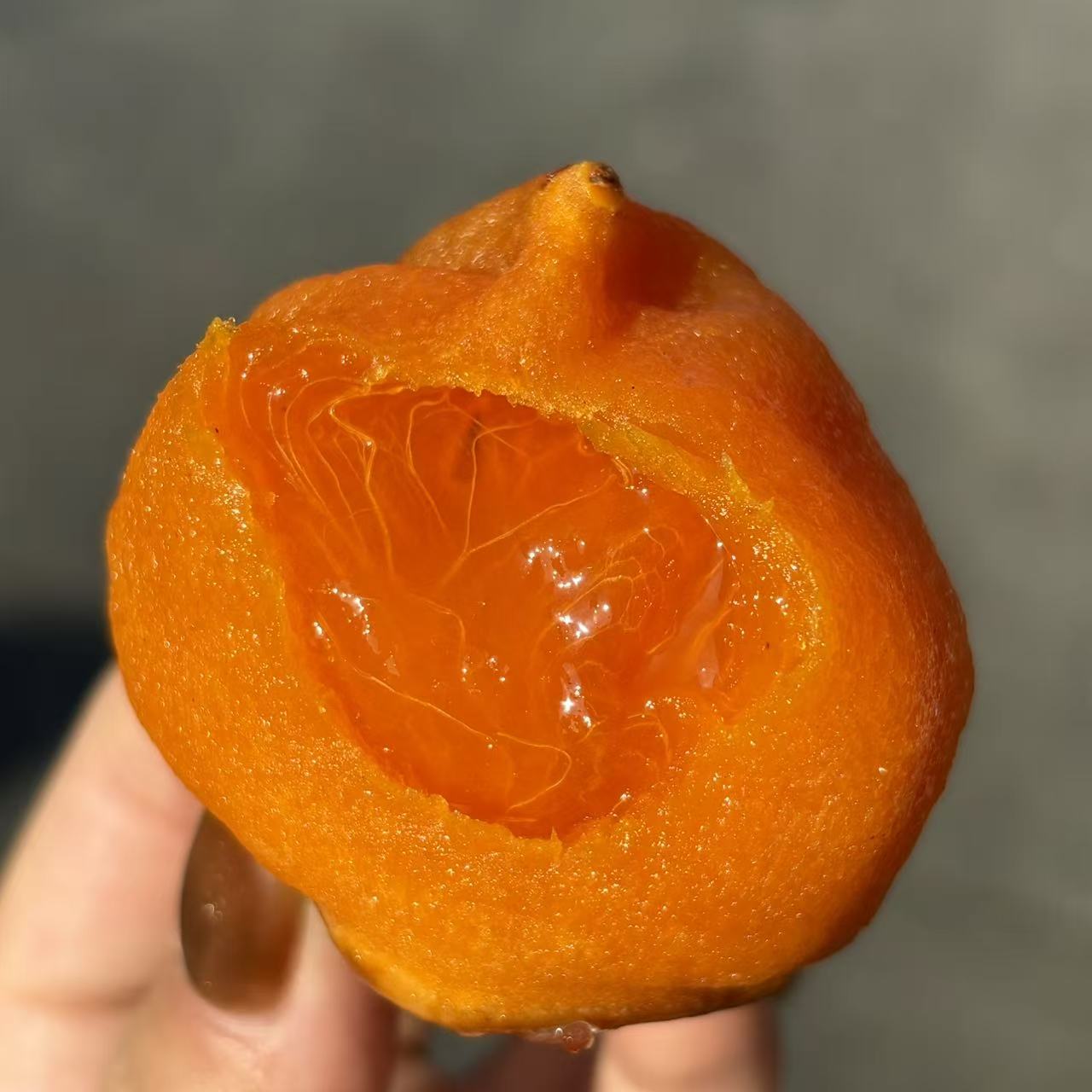 【鲜果速送】冷冻榴莲冰柿一盒