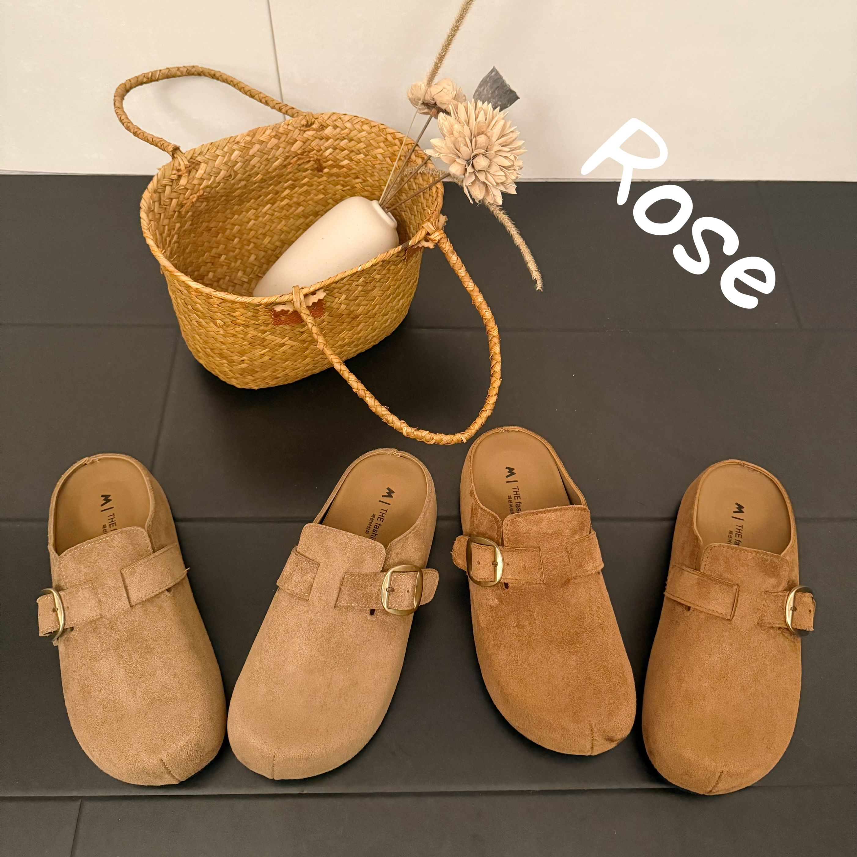 厚底勃肯拖鞋女外穿2025年秋季新款复古懒人一脚蹬巨好穿半拖鞋子