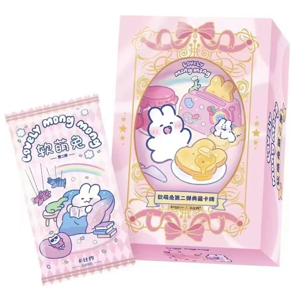 佳佳【PIAY盒编庭】非遗好物卡仕界《软萌兔第二弹》收藏卡 默认代拆