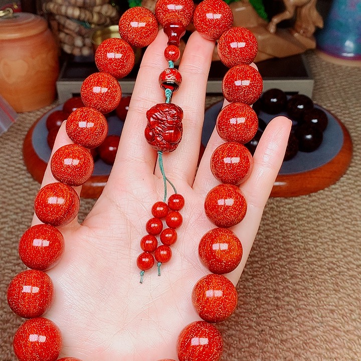 檀香紫檀（小叶紫檀）2.0红手持