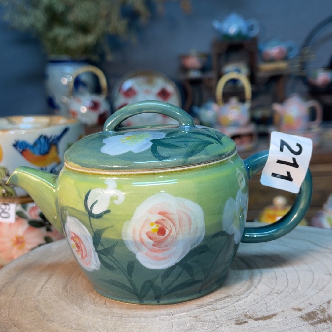 杯素浅陶瓷手工手绘