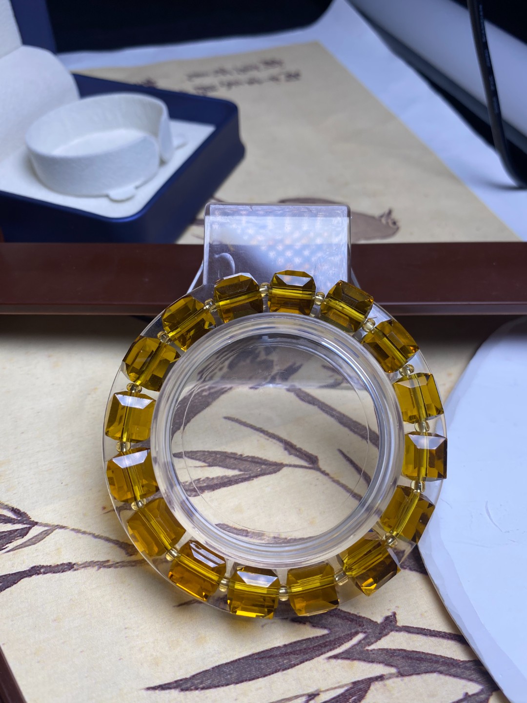 黄色10mm手串发一条I17