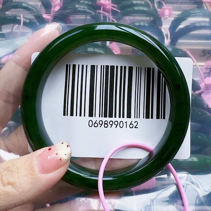 和田玉（碧玉）手镯未镶嵌6162