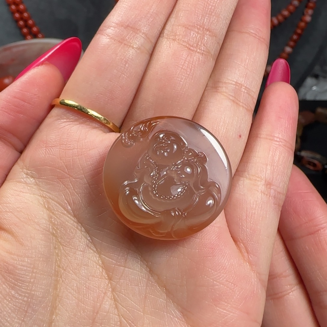 南红玛瑙未镶嵌佛公