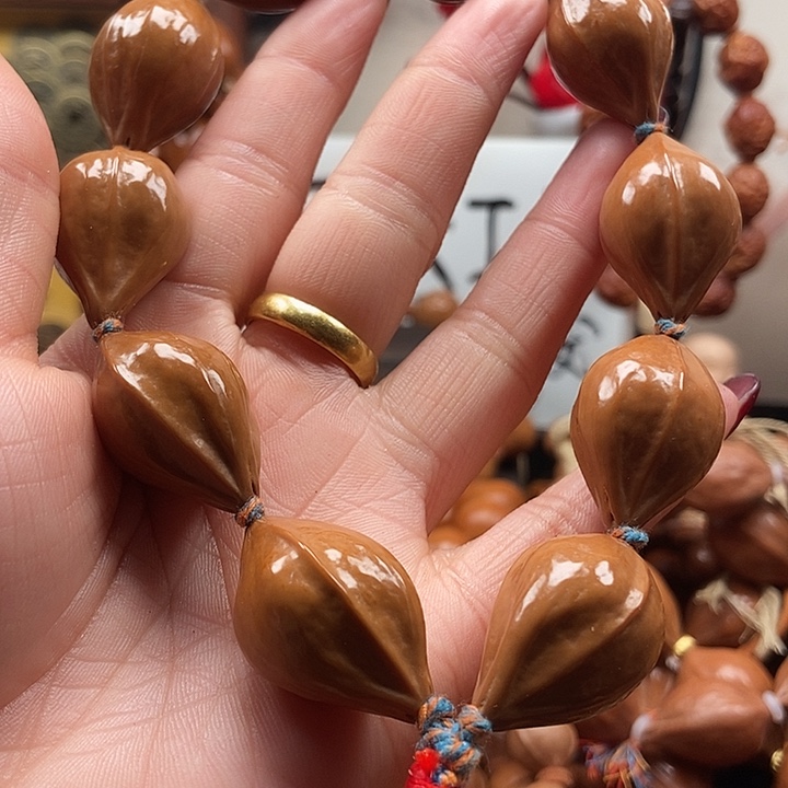 橄榄核手串/手链蒜头1.9手