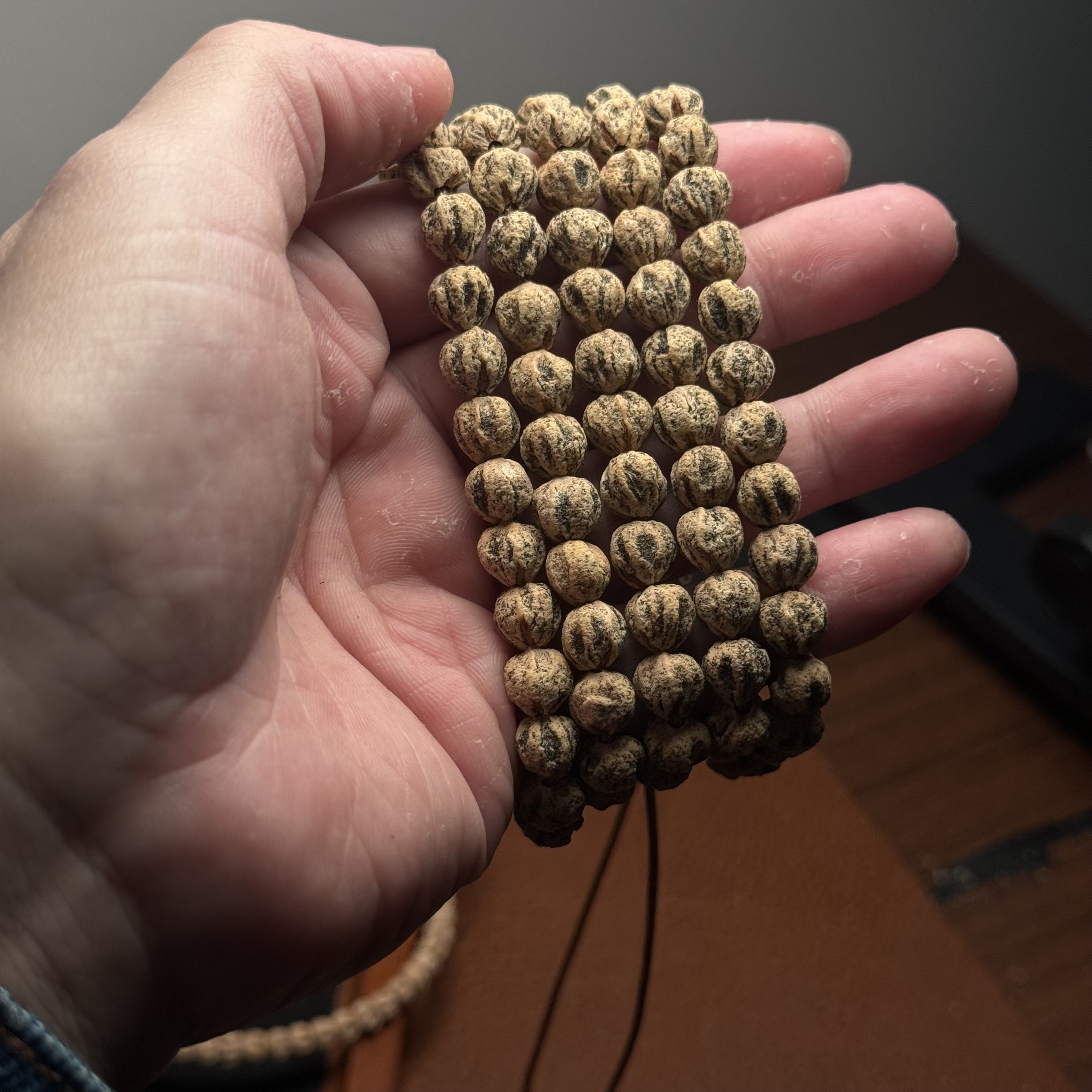 热振柏香籽麻皮原桩鬼脸