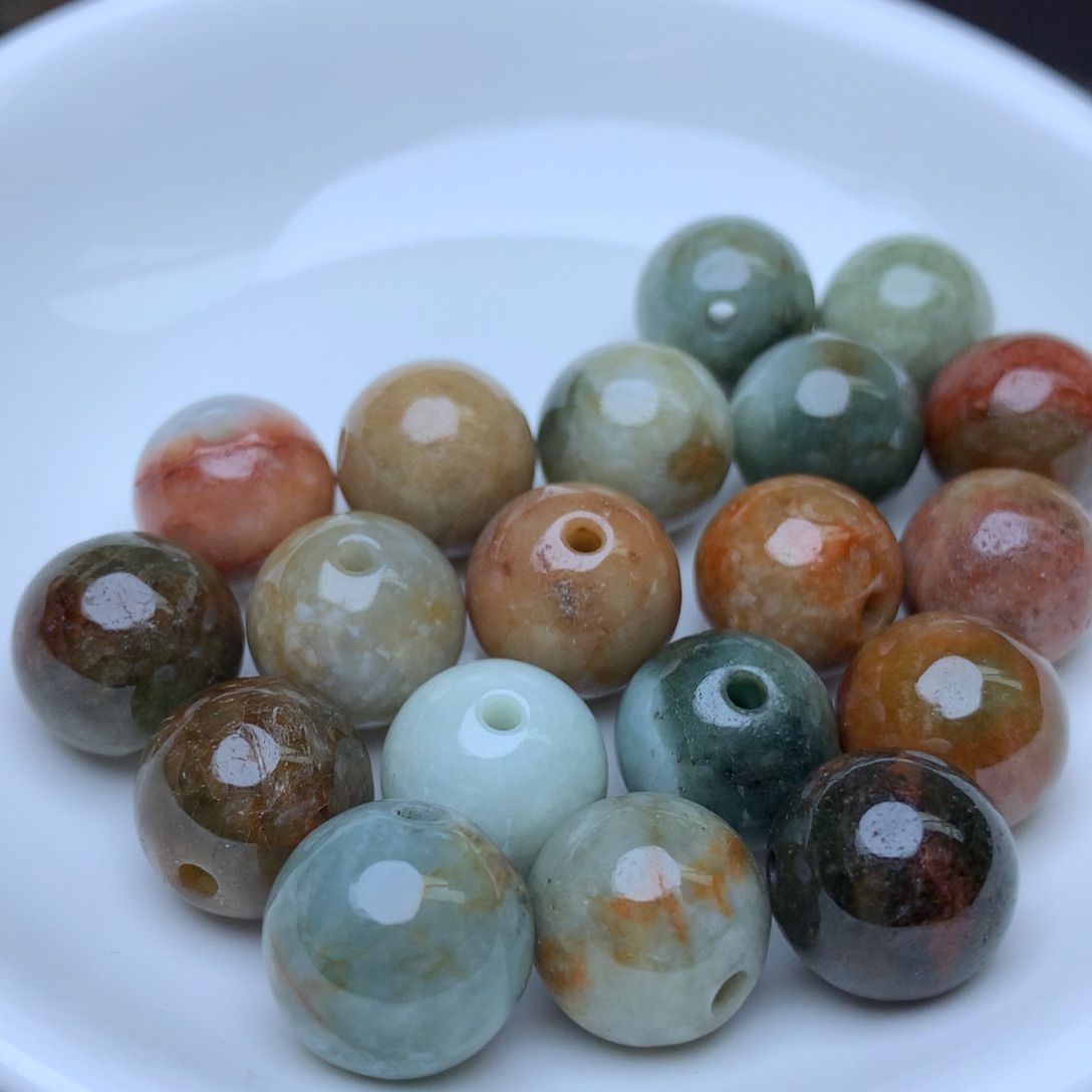 【闪购商品】翡翠手链未镶嵌卡13冰多宝20个