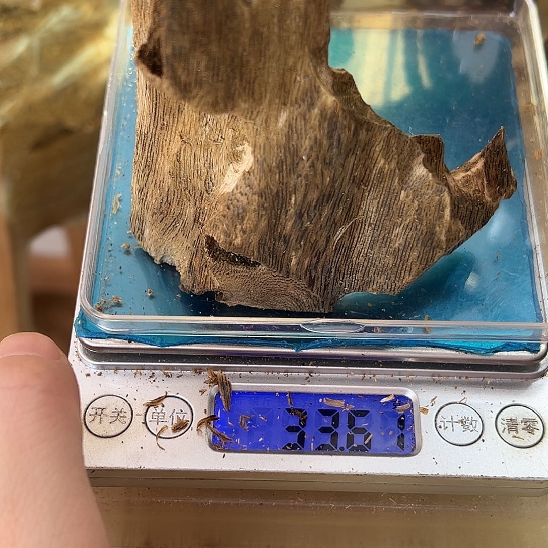 香料绿奇楠虫漏33克乌身