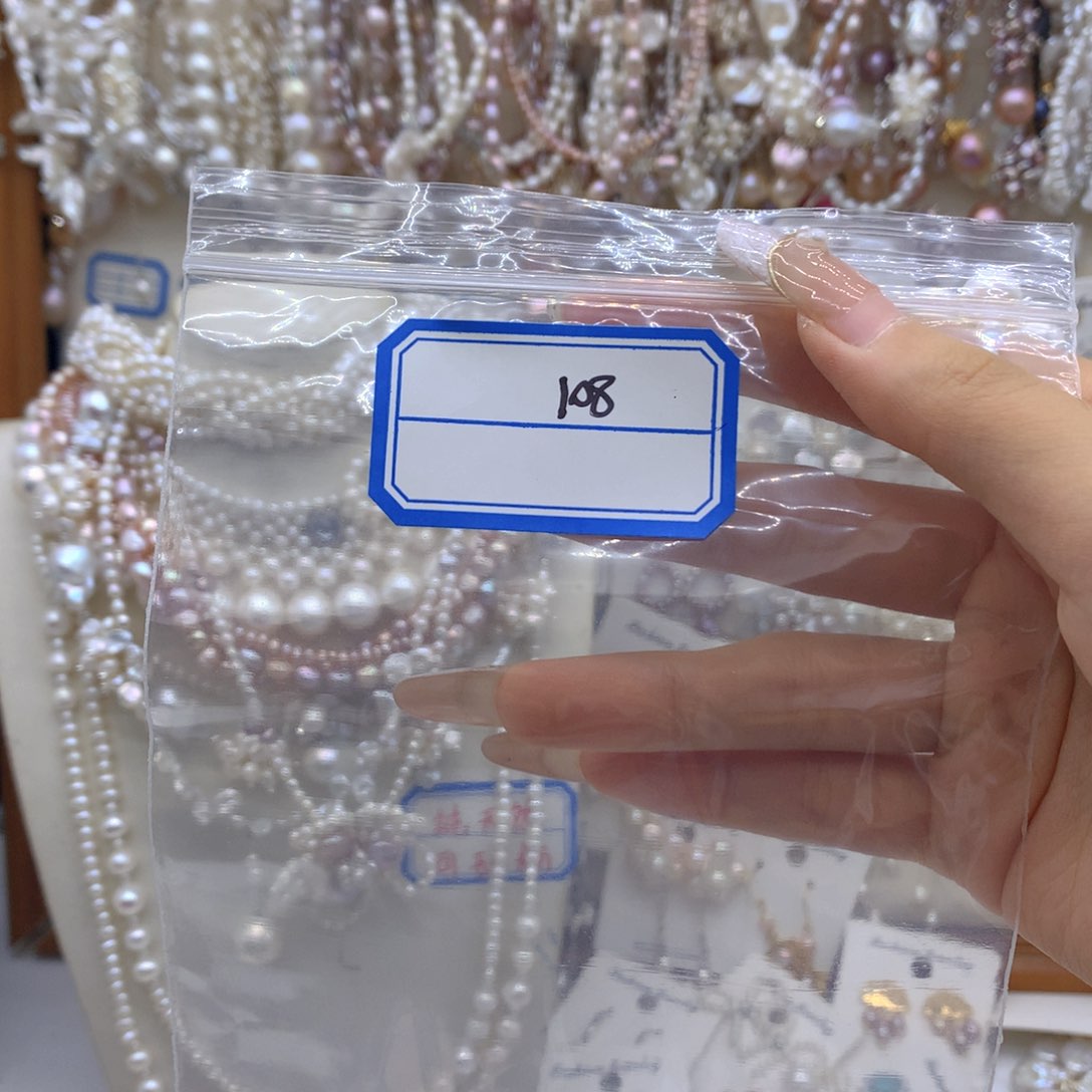 古***月合金淡水珍珠手链