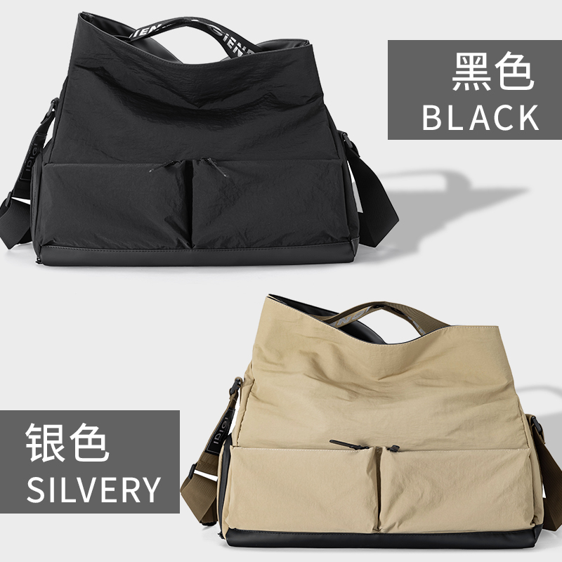 IDIGI男女大容量旅行包干湿分离自带鞋仓健身包旅行运动斜挎包