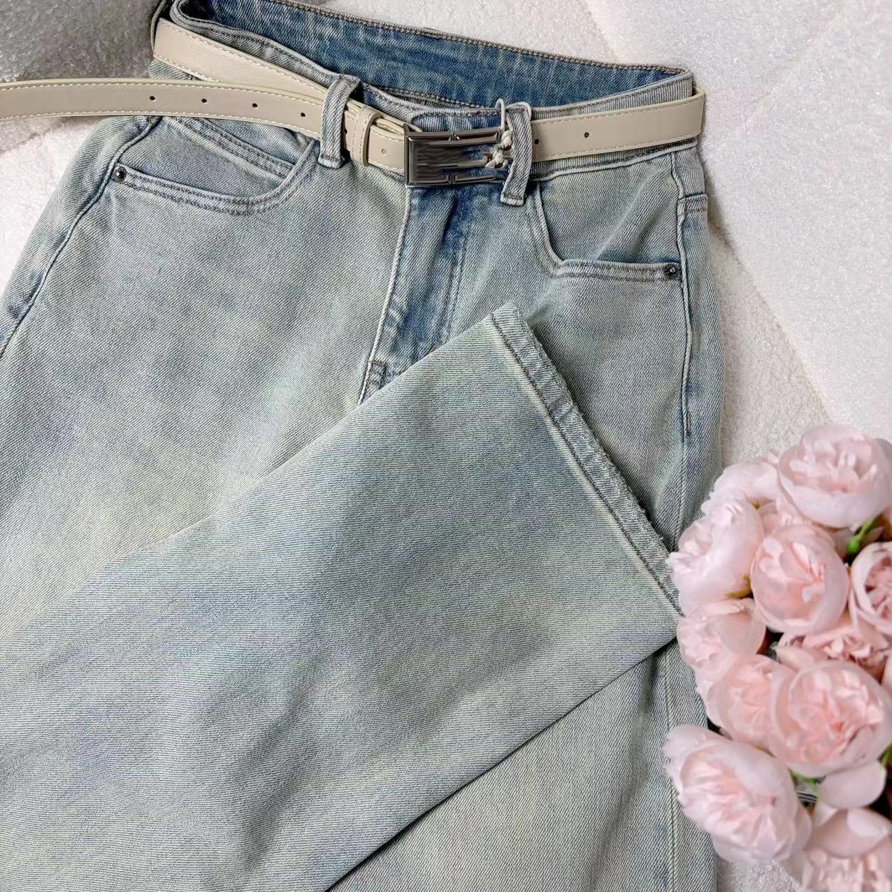 【代代精选3.22】水洗百搭牛仔裤-3635