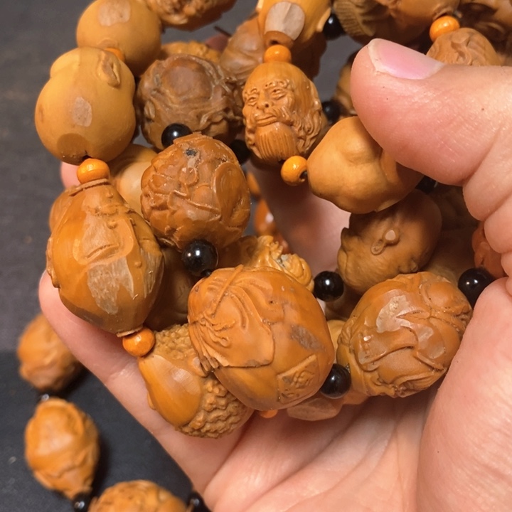 橄榄核手串/手链橄榄瑕疵随机发一串