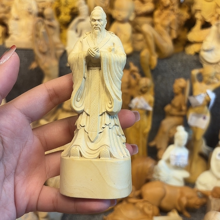 黄杨木黄杨木瑕疵孔子