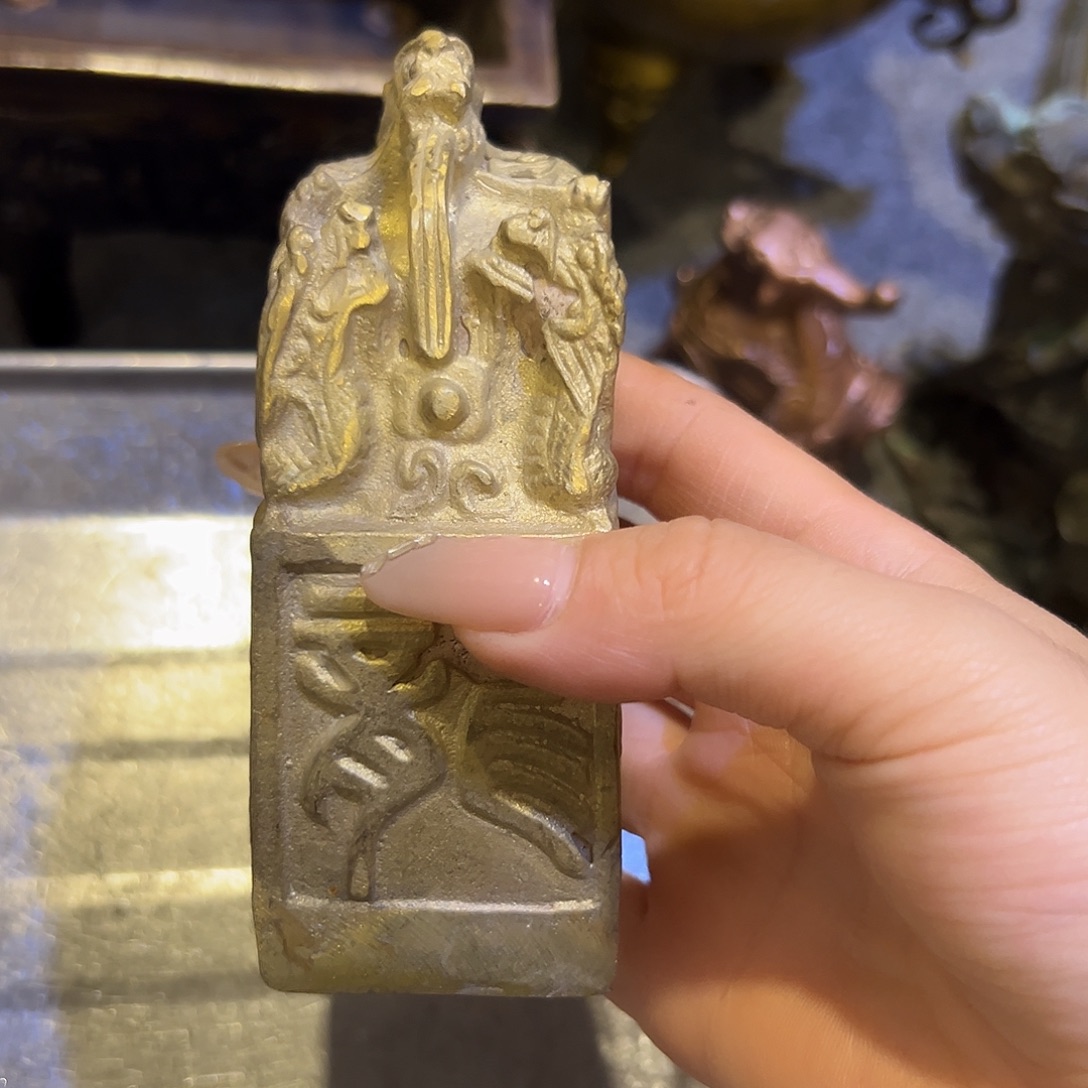 黄铜摆件，文房摆件工艺品