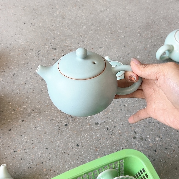 小米茶器龙泉青瓷