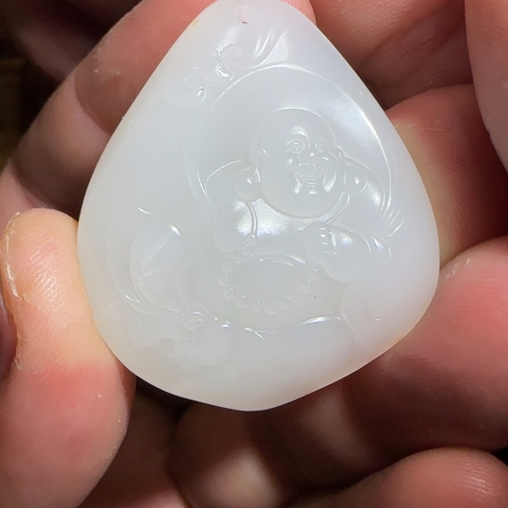 和田玉吊坠(不含链)未镶嵌