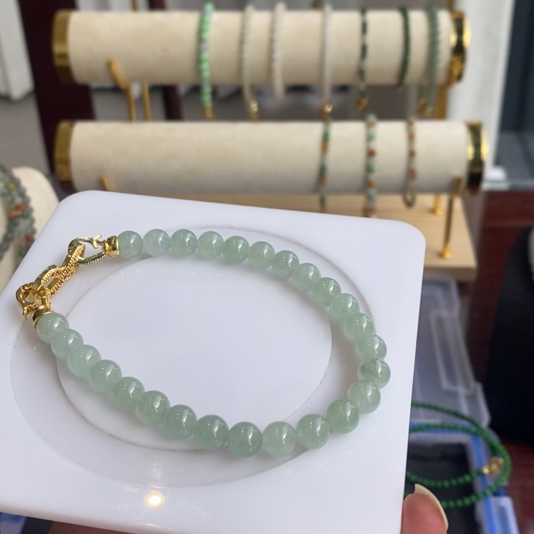 定制翡翠未镶嵌13 缅甸翡翠A货卡7