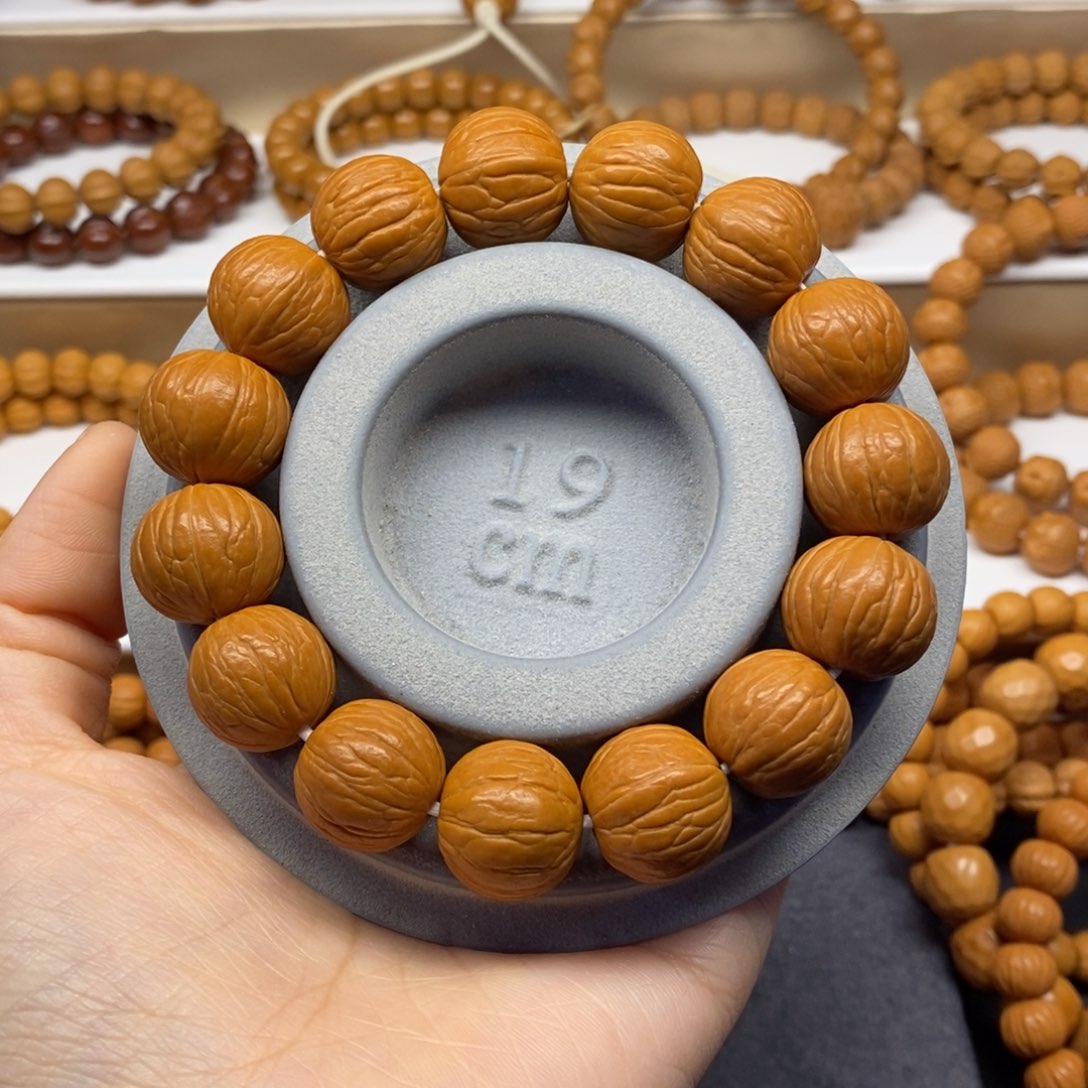 【闪购商品】猴头核桃手串聚宝盆16➕