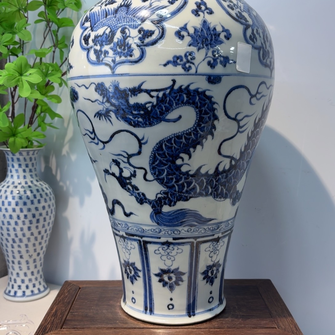 用***2摆件瓷器工艺品摆件青花