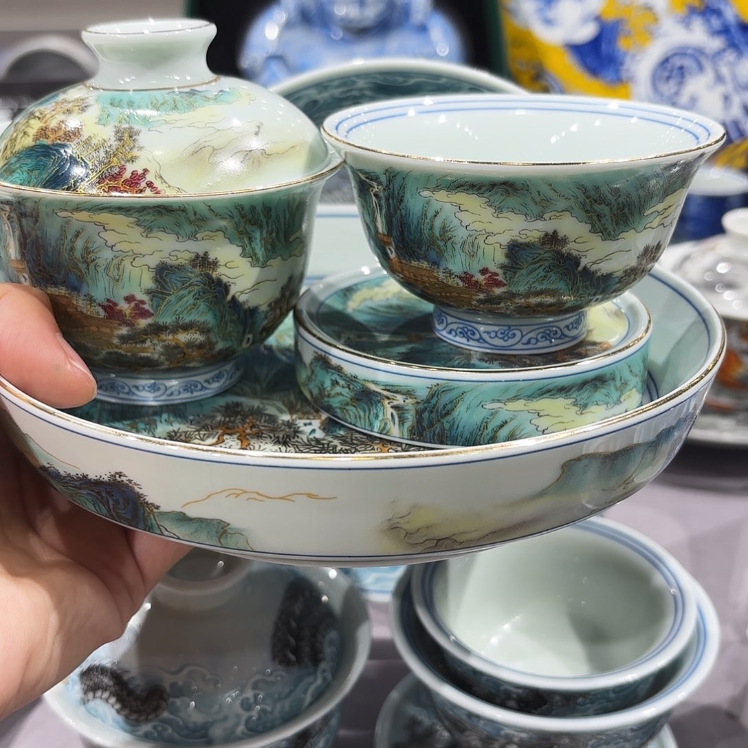 瓷片景德镇瓷器艺术