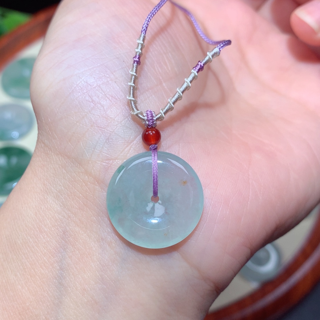 翡翠未镶嵌颈饰翡翠吊坠 30