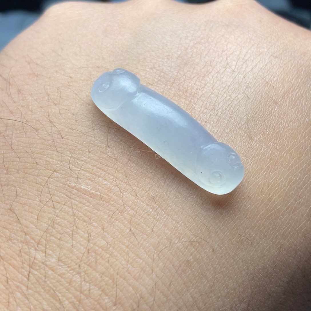 未镶嵌定制翡翠如意