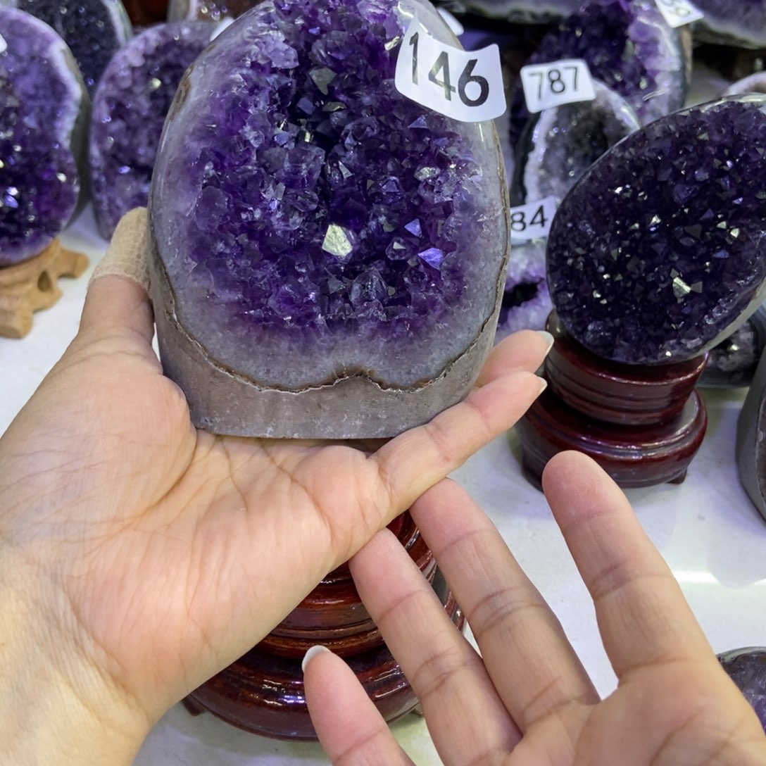 大型摆件（非配饰）未镶嵌紫晶