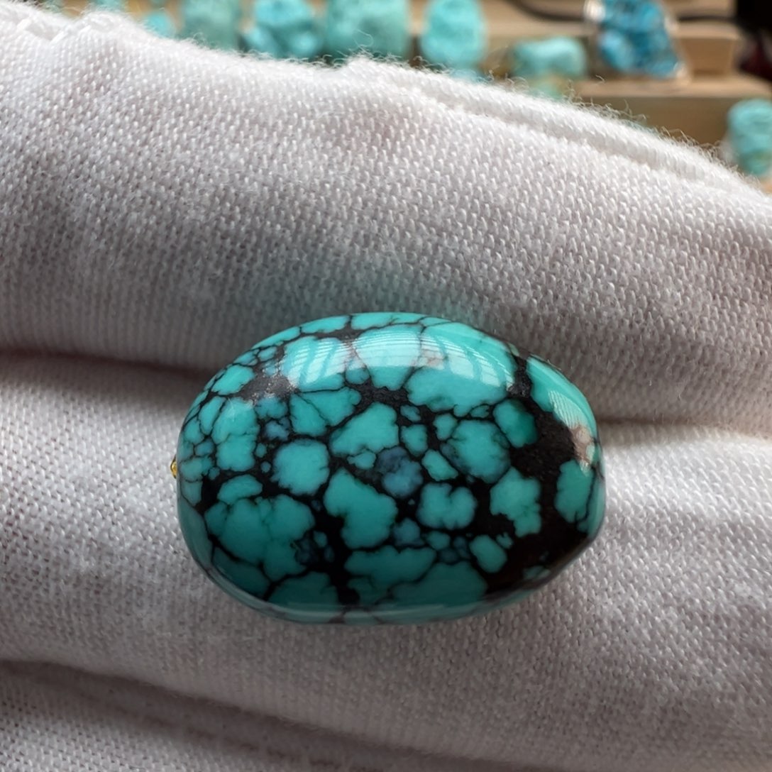 绿松石未镶嵌配饰13.5*18.1