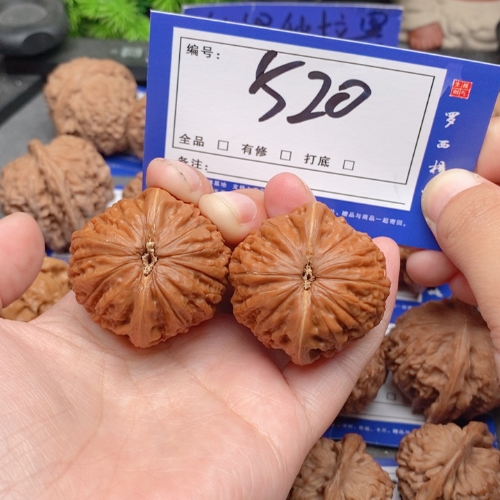把件桃核36铁锤520号牌