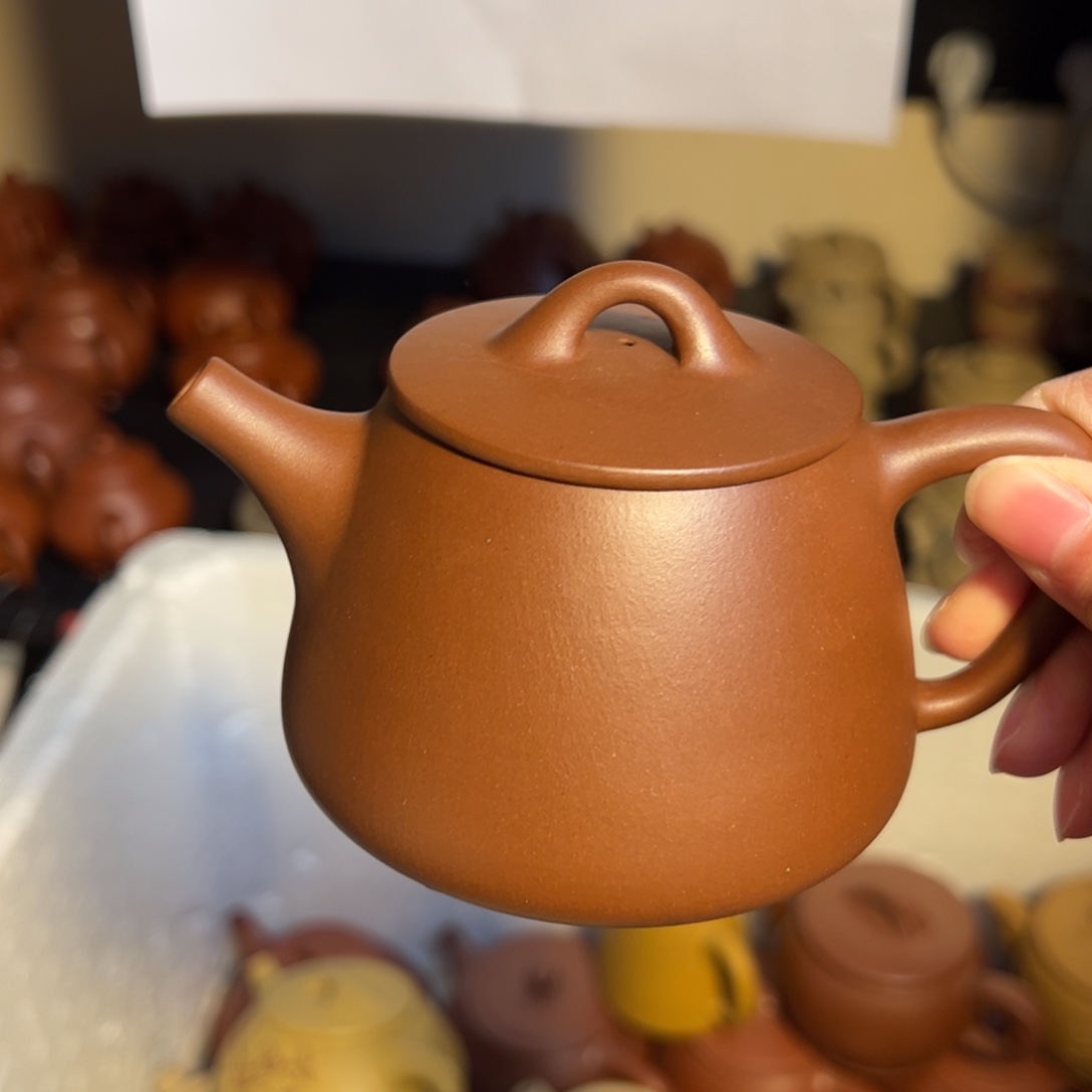 紫砂茶壶宜兴紫砂壶紫泥200
