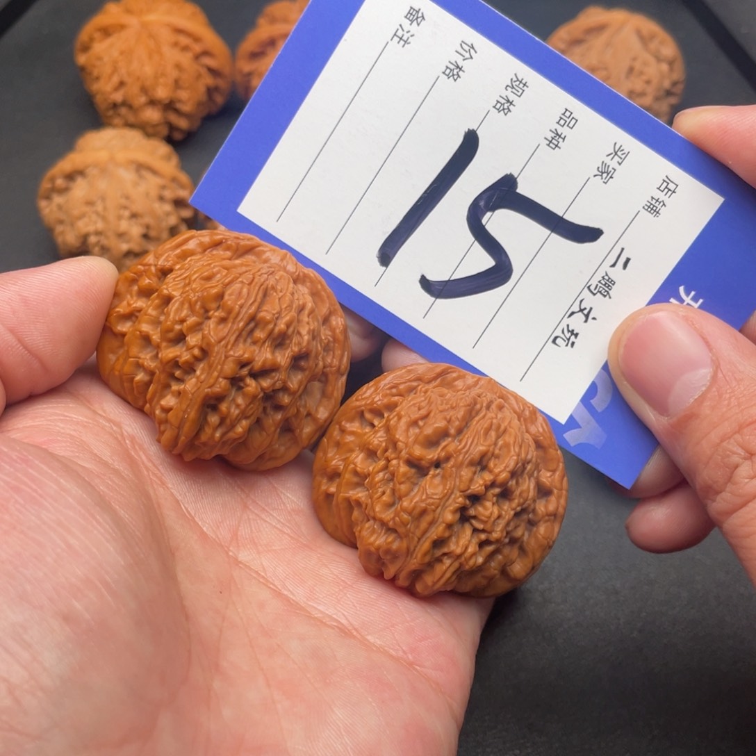 文玩核桃把件全品四座楼43