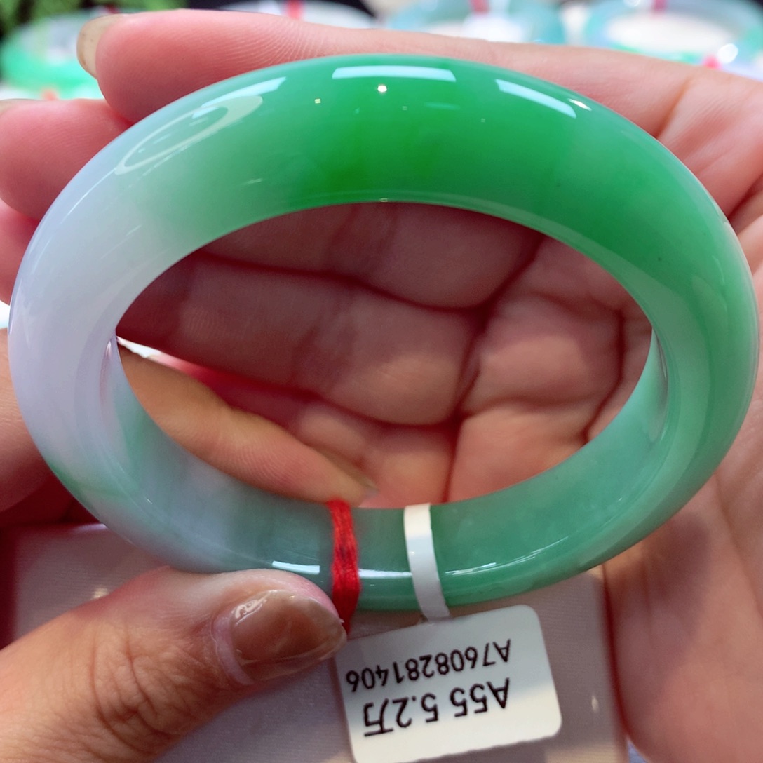 未镶嵌手镯翡翠种老肉细完美超级强推！！！5号11