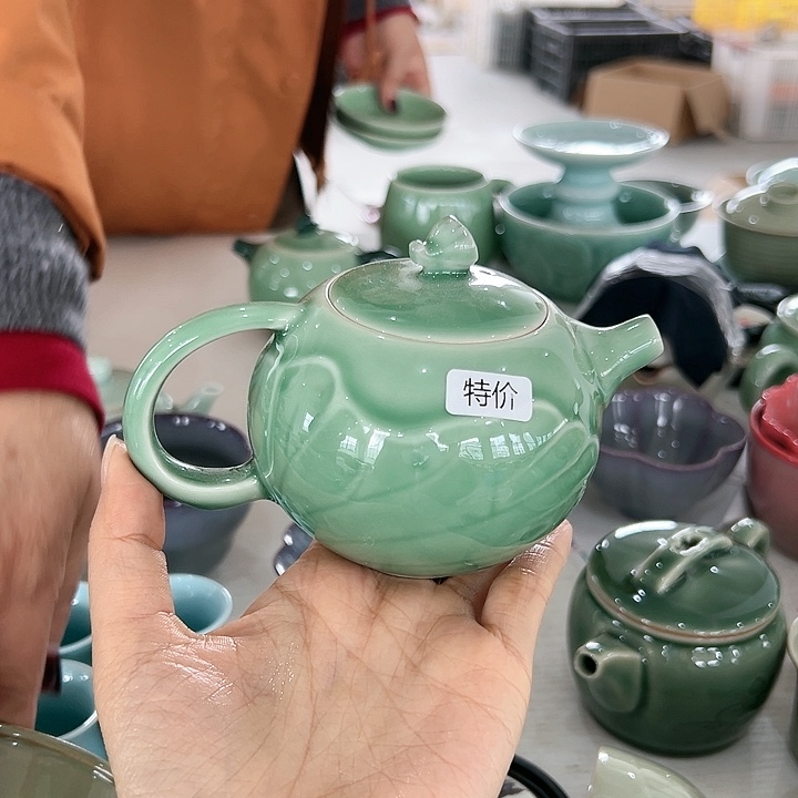 小米茶器龙泉青瓷